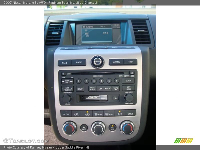 Platinum Pearl Matallic / Charcoal 2007 Nissan Murano SL AWD
