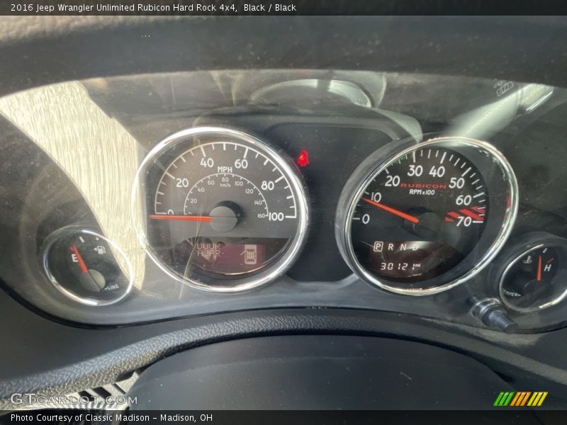 Black / Black 2016 Jeep Wrangler Unlimited Rubicon Hard Rock 4x4