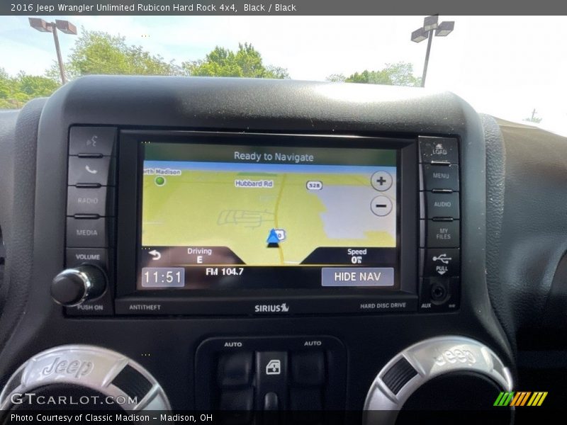 Black / Black 2016 Jeep Wrangler Unlimited Rubicon Hard Rock 4x4