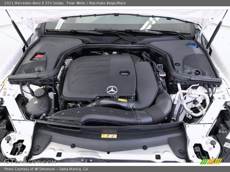 Polar White / Macchiato Beige/Black 2021 Mercedes-Benz E 350 Sedan