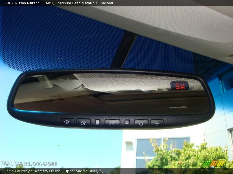 Platinum Pearl Matallic / Charcoal 2007 Nissan Murano SL AWD