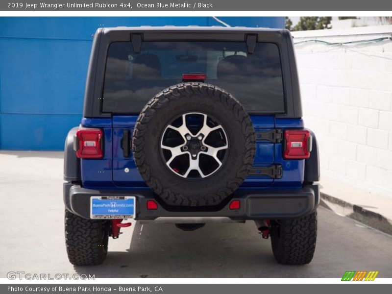 Ocean Blue Metallic / Black 2019 Jeep Wrangler Unlimited Rubicon 4x4