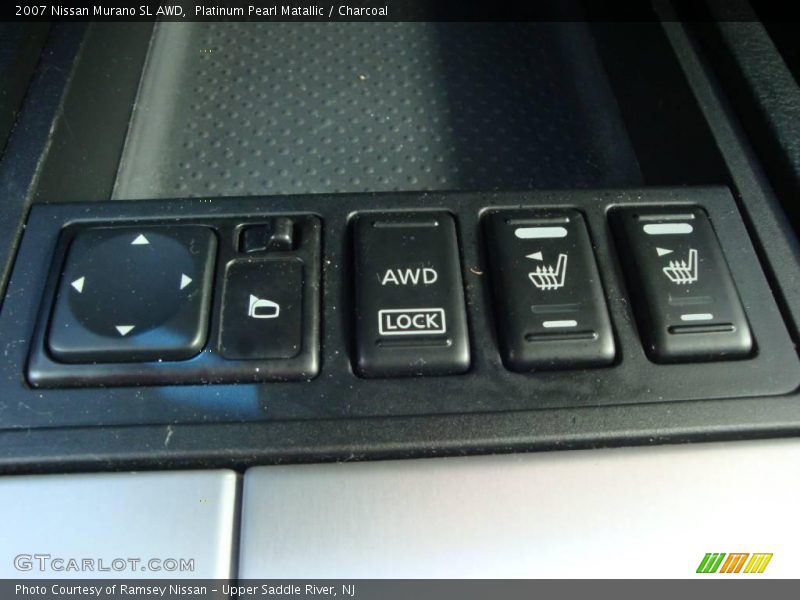 Platinum Pearl Matallic / Charcoal 2007 Nissan Murano SL AWD