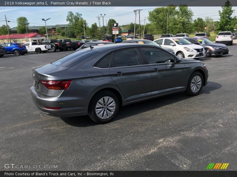 Platinum Gray Metallic / Titan Black 2019 Volkswagen Jetta S
