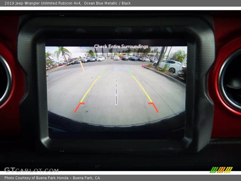 Ocean Blue Metallic / Black 2019 Jeep Wrangler Unlimited Rubicon 4x4