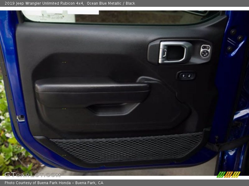 Ocean Blue Metallic / Black 2019 Jeep Wrangler Unlimited Rubicon 4x4