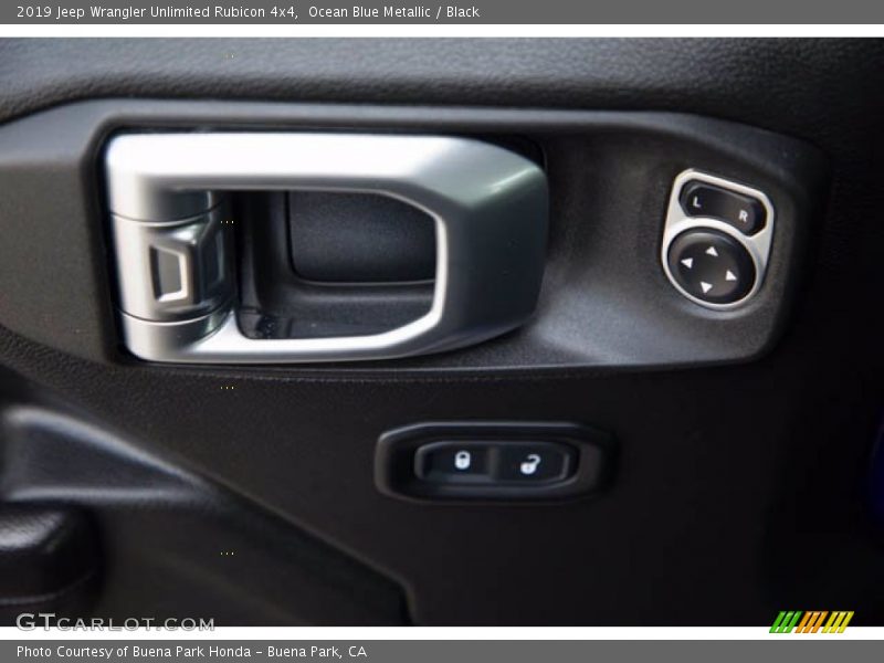 Ocean Blue Metallic / Black 2019 Jeep Wrangler Unlimited Rubicon 4x4