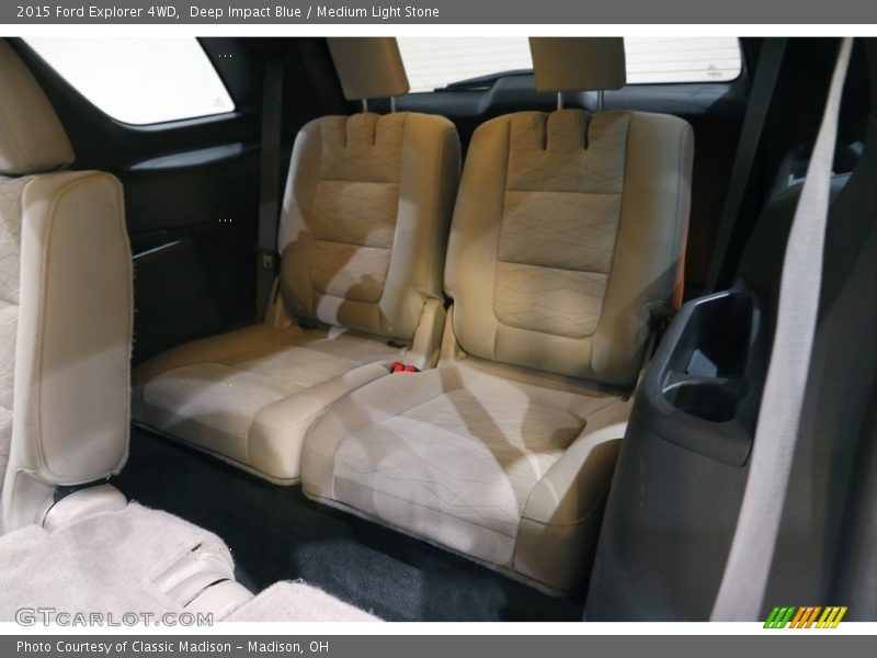 Deep Impact Blue / Medium Light Stone 2015 Ford Explorer 4WD