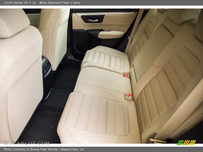 White Diamond Pearl / Ivory 2018 Honda CR-V LX