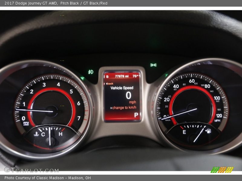  2017 Journey GT AWD GT AWD Gauges