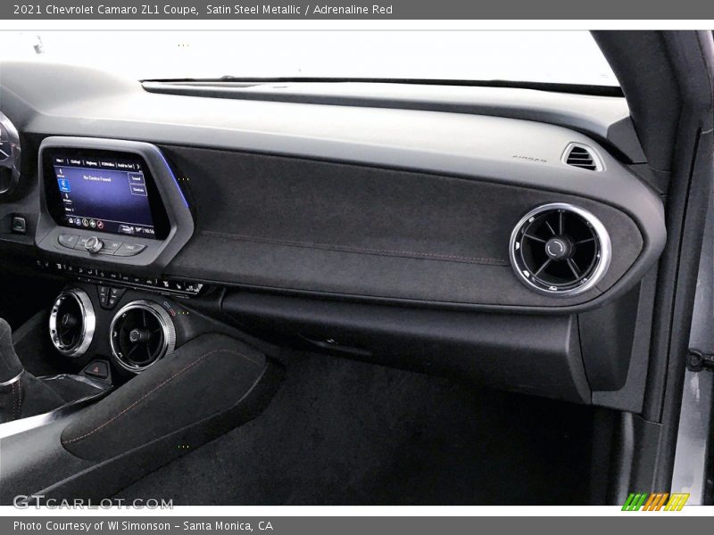 Dashboard of 2021 Camaro ZL1 Coupe