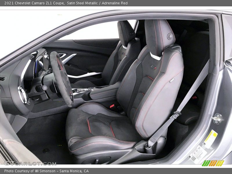 Front Seat of 2021 Camaro ZL1 Coupe