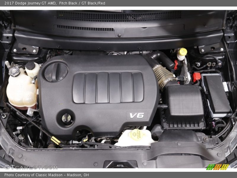  2017 Journey GT AWD Engine - 3.6 Liter DOHC 24-Valve VVT Pentastar V6