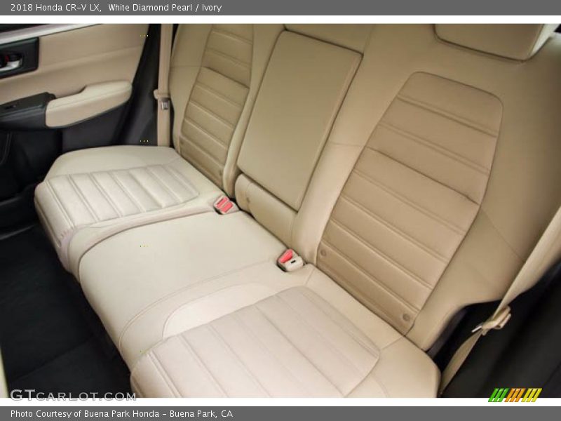 White Diamond Pearl / Ivory 2018 Honda CR-V LX
