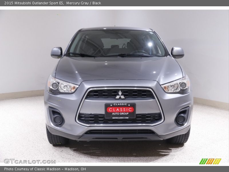 Mercury Gray / Black 2015 Mitsubishi Outlander Sport ES