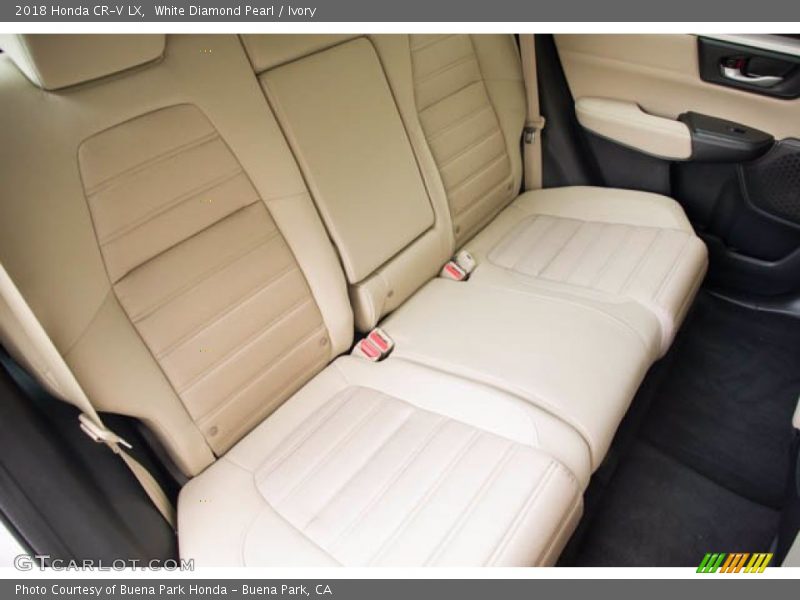 White Diamond Pearl / Ivory 2018 Honda CR-V LX