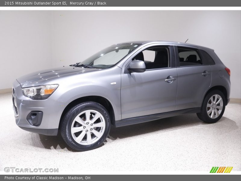 Mercury Gray / Black 2015 Mitsubishi Outlander Sport ES