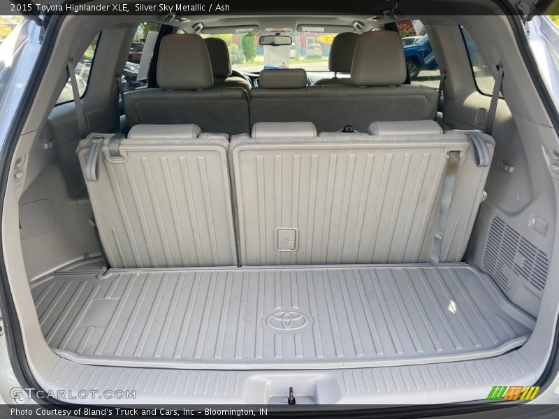 Silver Sky Metallic / Ash 2015 Toyota Highlander XLE