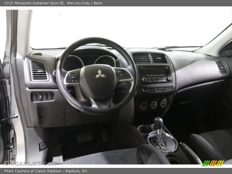 Mercury Gray / Black 2015 Mitsubishi Outlander Sport ES