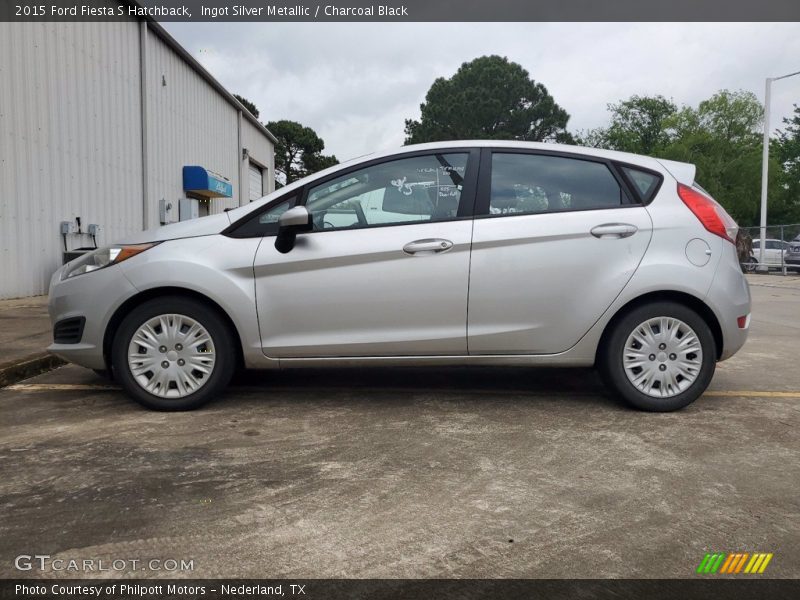 2015 Fiesta S Hatchback Ingot Silver Metallic