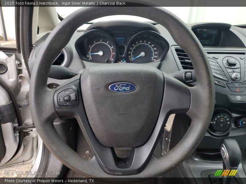  2015 Fiesta S Hatchback Steering Wheel