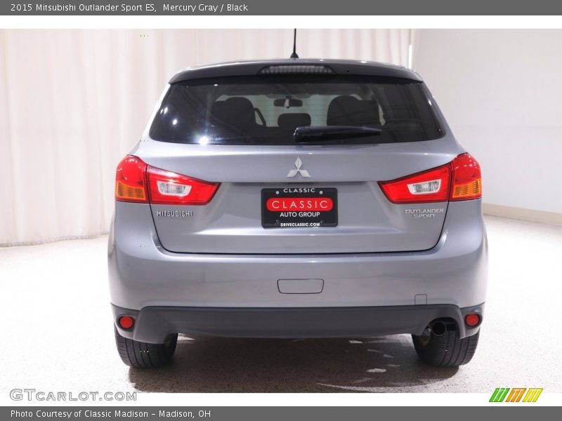 Mercury Gray / Black 2015 Mitsubishi Outlander Sport ES