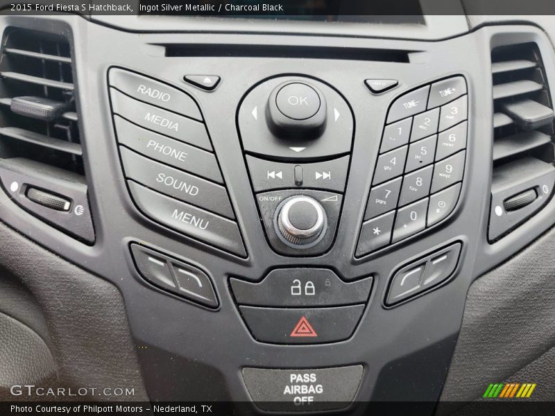 Controls of 2015 Fiesta S Hatchback