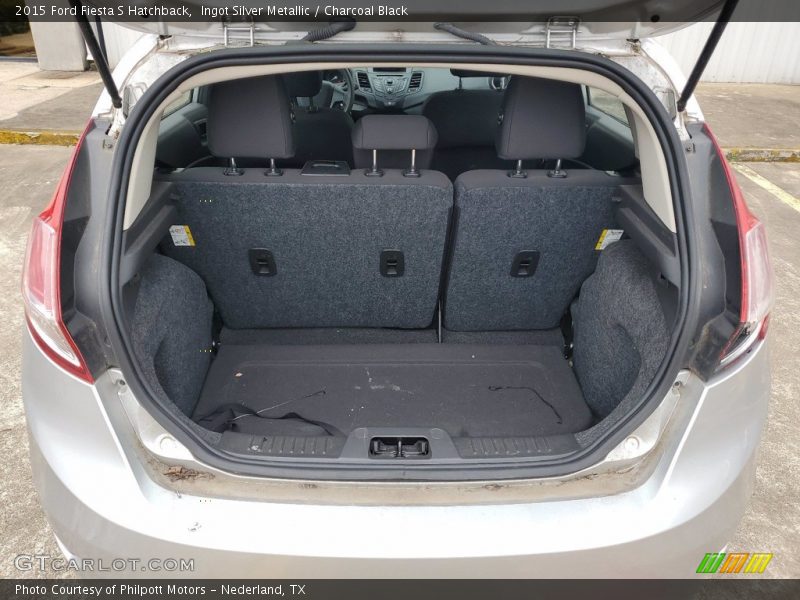  2015 Fiesta S Hatchback Trunk