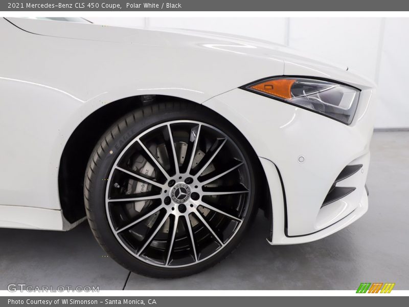 Polar White / Black 2021 Mercedes-Benz CLS 450 Coupe