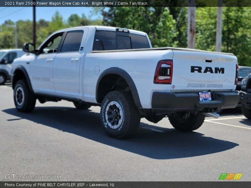 Bright White / Cattle Tan/Black 2021 Ram 2500 Power Wagon Crew Cab 4x4