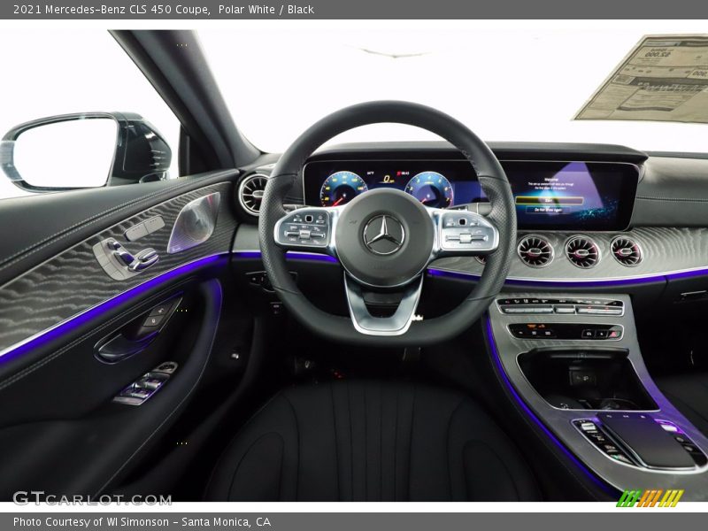 Polar White / Black 2021 Mercedes-Benz CLS 450 Coupe