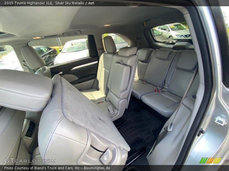 Silver Sky Metallic / Ash 2015 Toyota Highlander XLE