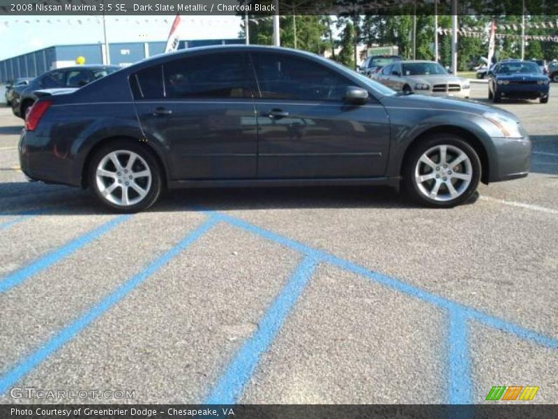 Dark Slate Metallic / Charcoal Black 2008 Nissan Maxima 3.5 SE