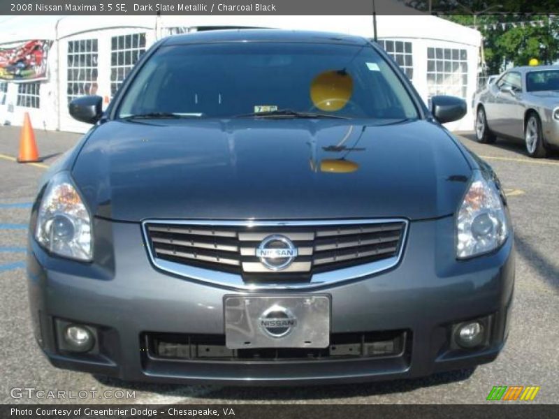Dark Slate Metallic / Charcoal Black 2008 Nissan Maxima 3.5 SE