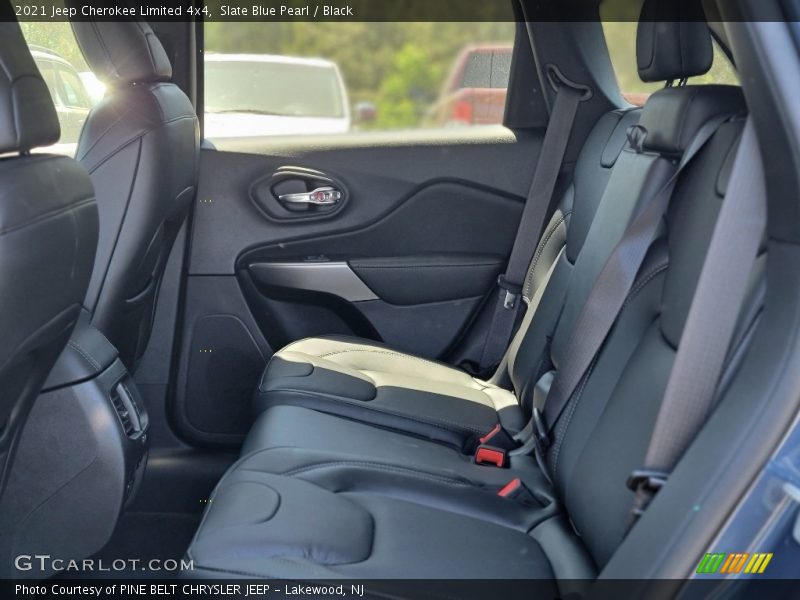 Slate Blue Pearl / Black 2021 Jeep Cherokee Limited 4x4