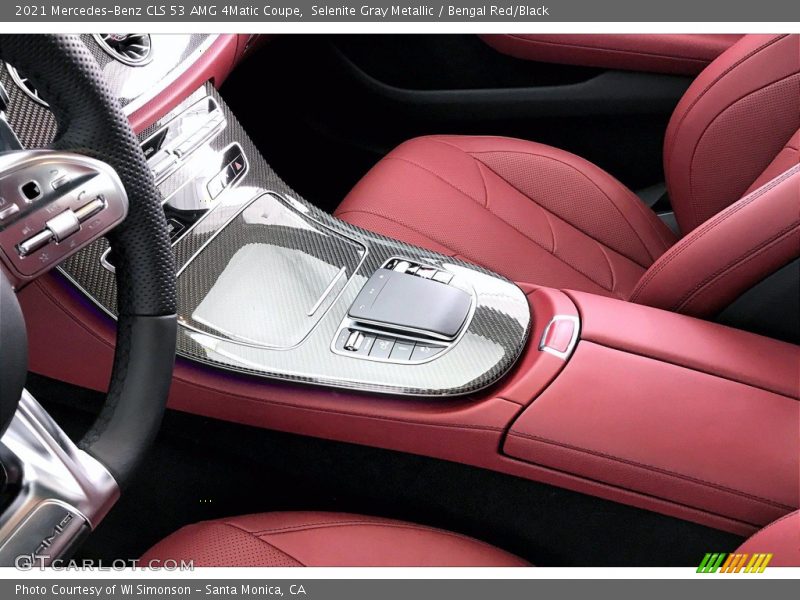 Selenite Gray Metallic / Bengal Red/Black 2021 Mercedes-Benz CLS 53 AMG 4Matic Coupe