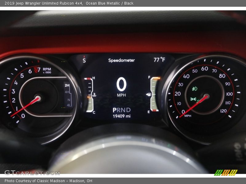  2019 Wrangler Unlimited Rubicon 4x4 Rubicon 4x4 Gauges