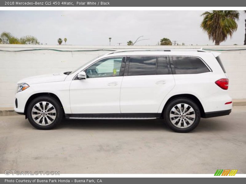 Polar White / Black 2018 Mercedes-Benz GLS 450 4Matic