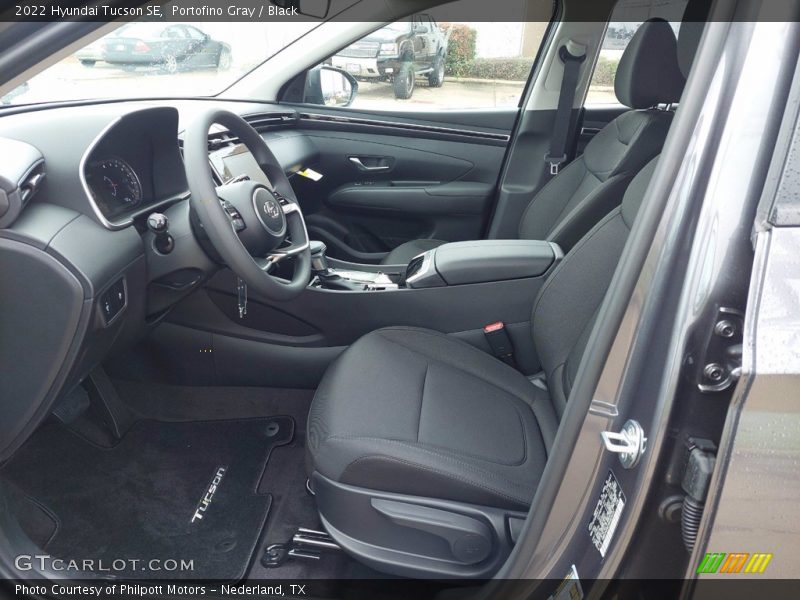 Portofino Gray / Black 2022 Hyundai Tucson SE