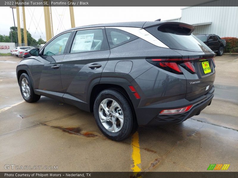 Portofino Gray / Black 2022 Hyundai Tucson SE