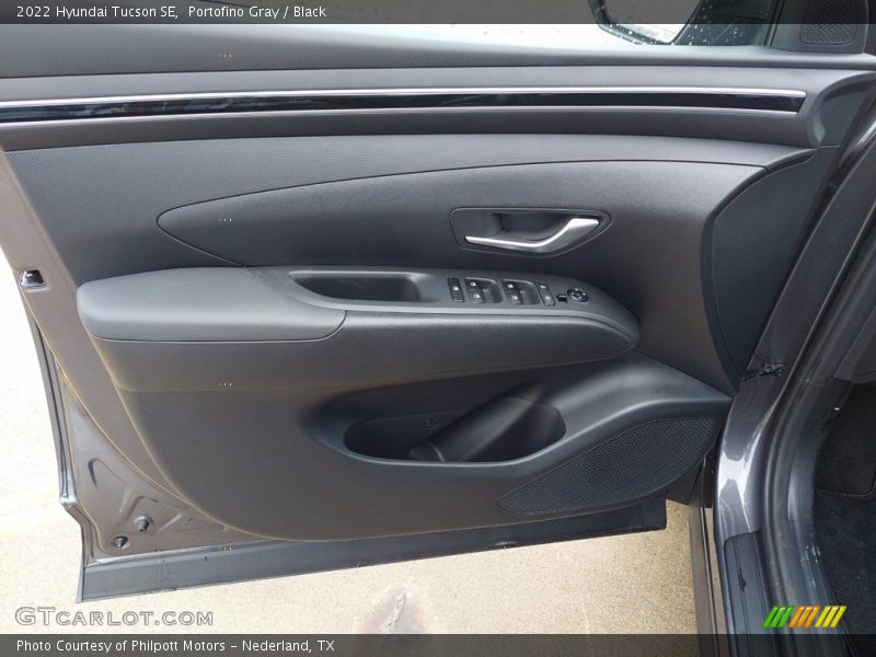Portofino Gray / Black 2022 Hyundai Tucson SE