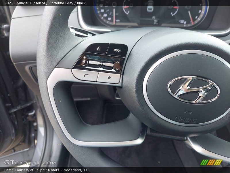 Portofino Gray / Black 2022 Hyundai Tucson SE