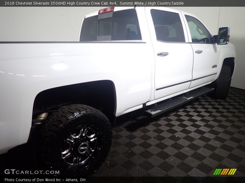 Summit White / High Country Saddle 2018 Chevrolet Silverado 3500HD High Country Crew Cab 4x4