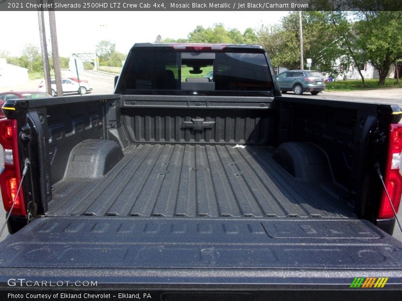 Mosaic Black Metallic / Jet Black/Carhartt Brown 2021 Chevrolet Silverado 2500HD LTZ Crew Cab 4x4