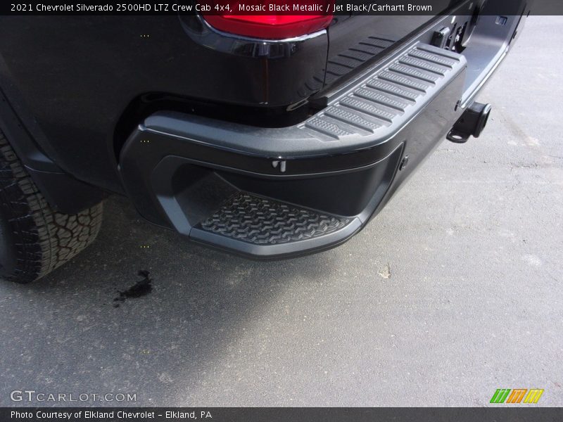Mosaic Black Metallic / Jet Black/Carhartt Brown 2021 Chevrolet Silverado 2500HD LTZ Crew Cab 4x4