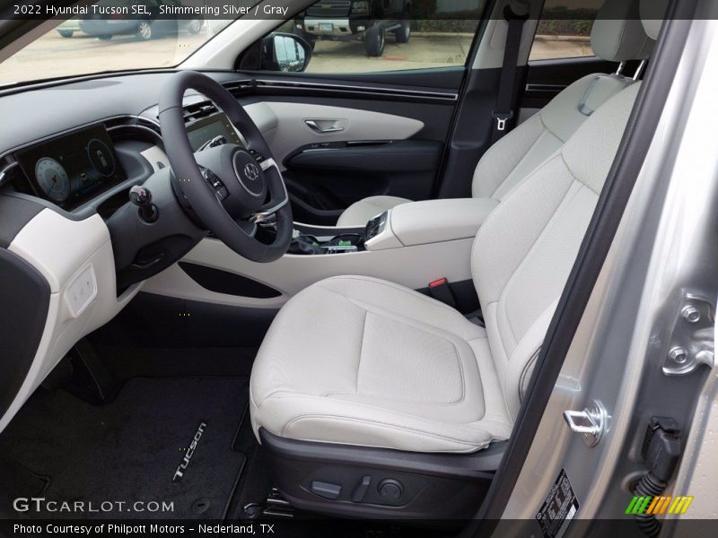 2022 Tucson SEL Gray Interior