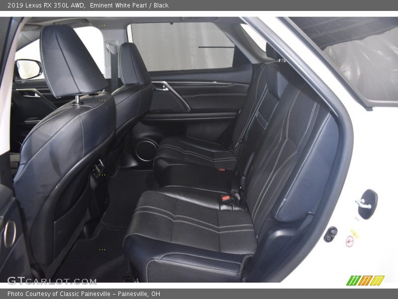 Eminent White Pearl / Black 2019 Lexus RX 350L AWD