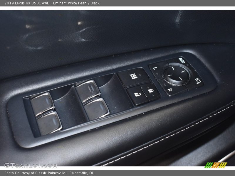 Eminent White Pearl / Black 2019 Lexus RX 350L AWD