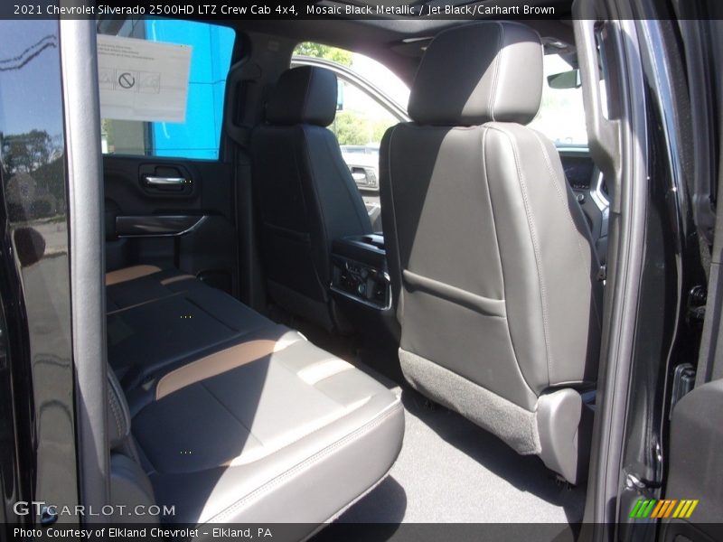 Mosaic Black Metallic / Jet Black/Carhartt Brown 2021 Chevrolet Silverado 2500HD LTZ Crew Cab 4x4