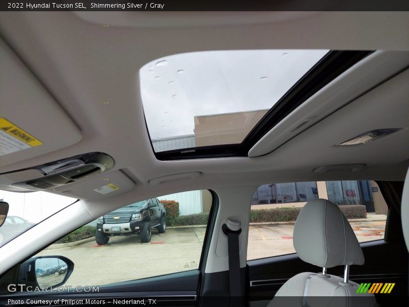 Shimmering Silver / Gray 2022 Hyundai Tucson SEL